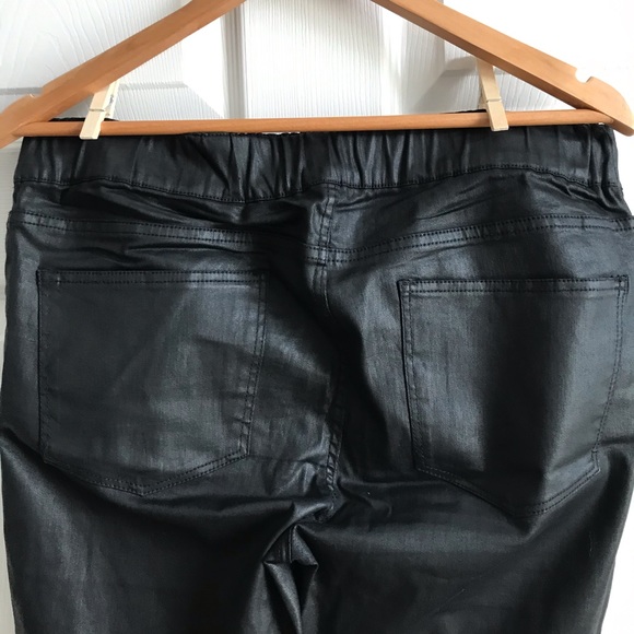 MADEWELL Black Coated Skinny Pants - Picture 5 of 7
